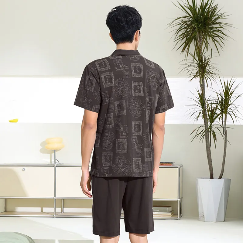 AUTUMNDEER Men Pajama Sets-1