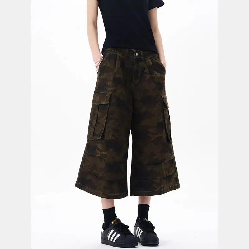 STRUCKCOOL Cargo Shorts Unisex Camouflage-7