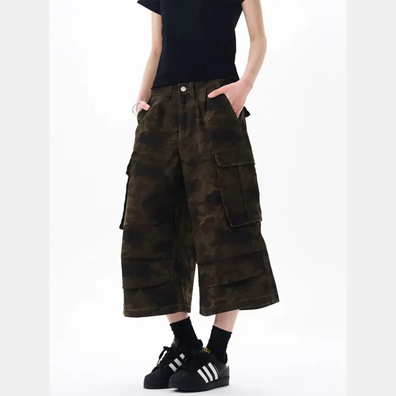 STRUCKCOOL Cargo Shorts Unisex Camouflage-6