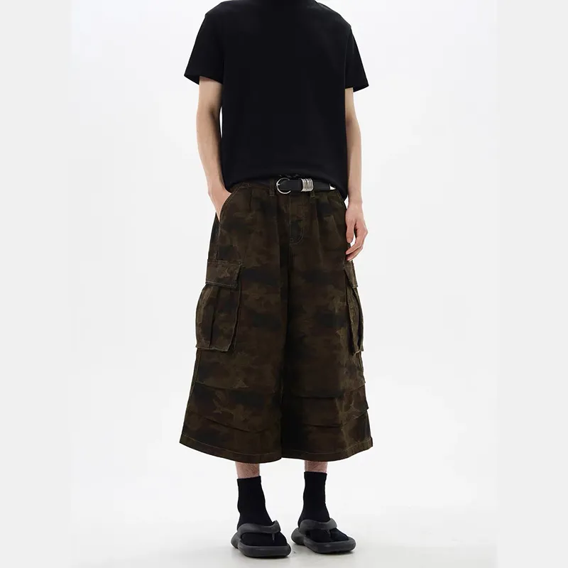 STRUCKCOOL Cargo Shorts Unisex Camouflage-5
