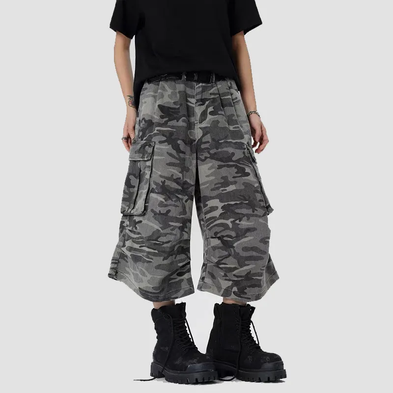 STRUCKCOOL Cargo Shorts Unisex Camouflage-3