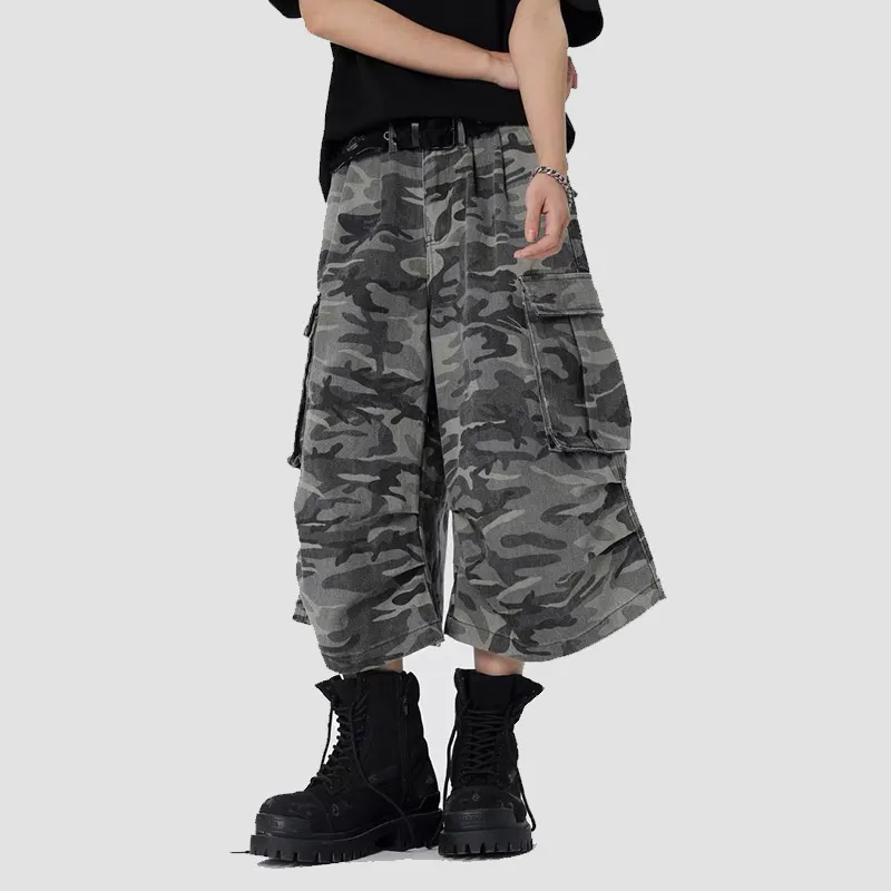 STRUCKCOOL Cargo Shorts Unisex Camouflage-6