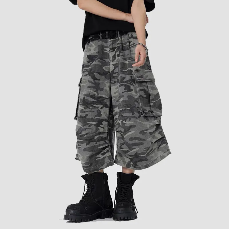 STRUCKCOOL Cargo Shorts Unisex Camouflage-5