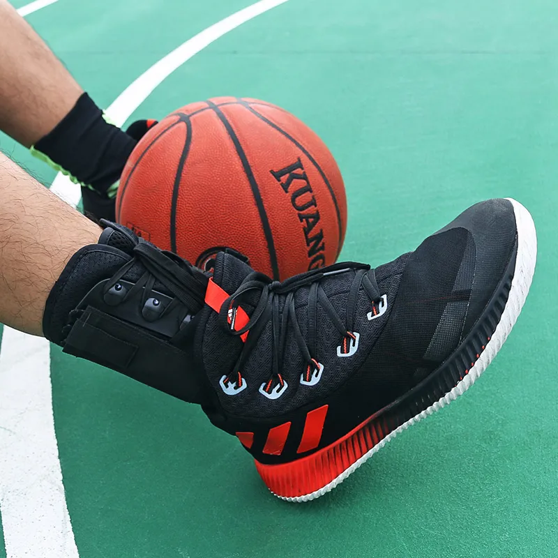 Kuangmi Ankle Braces Basketball Running Badminton Unisex Polyester-2