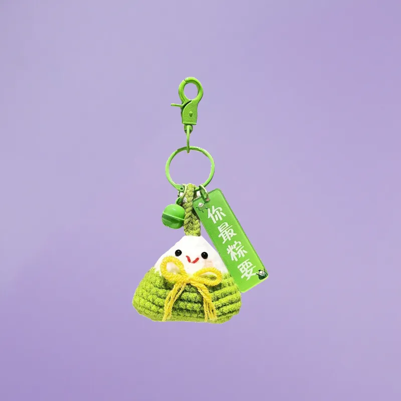 QIONGRUIGE QR Fabric Plush Pendant Unisex-2
