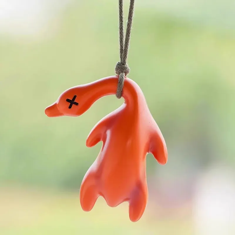 QIONGRUIGE QR Acrylic Pendants Unisex-3