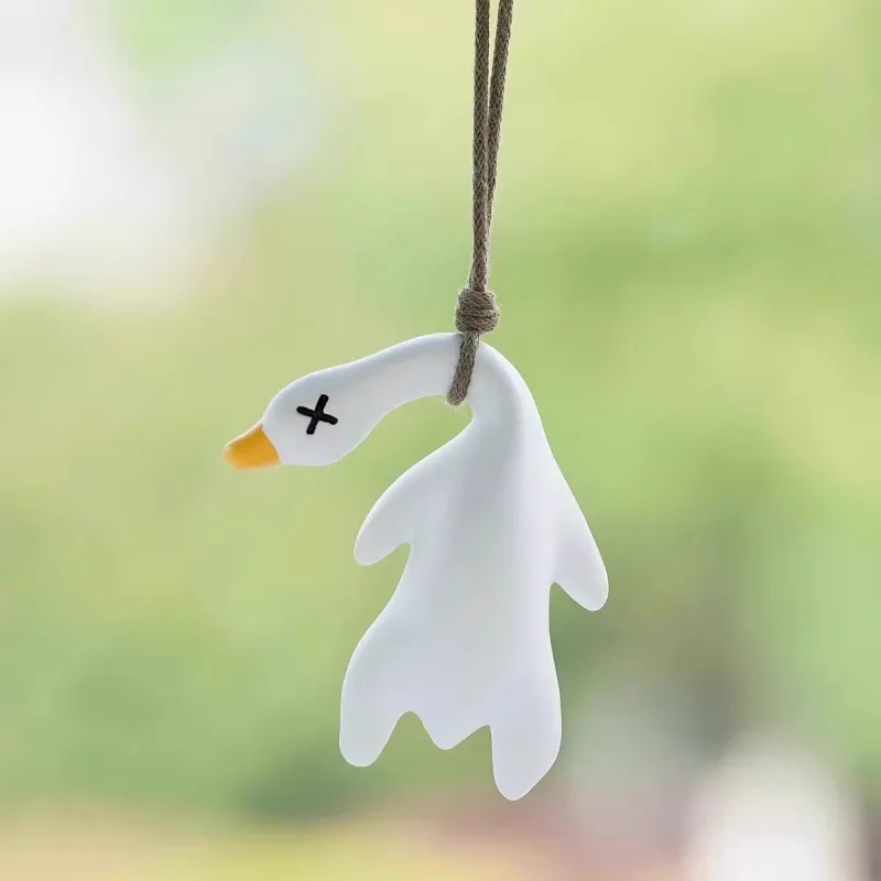 QIONGRUIGE QR Acrylic Pendants Unisex-4