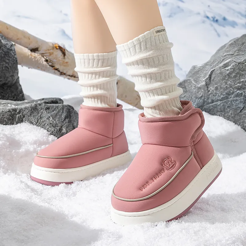 PAUL FRANK Thermal Short Snow Boots Unisex-10