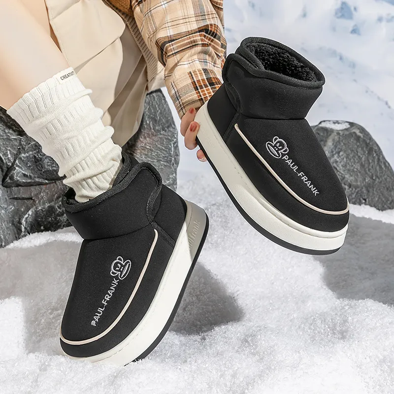 PAUL FRANK Thermal Short Snow Boots Unisex-2