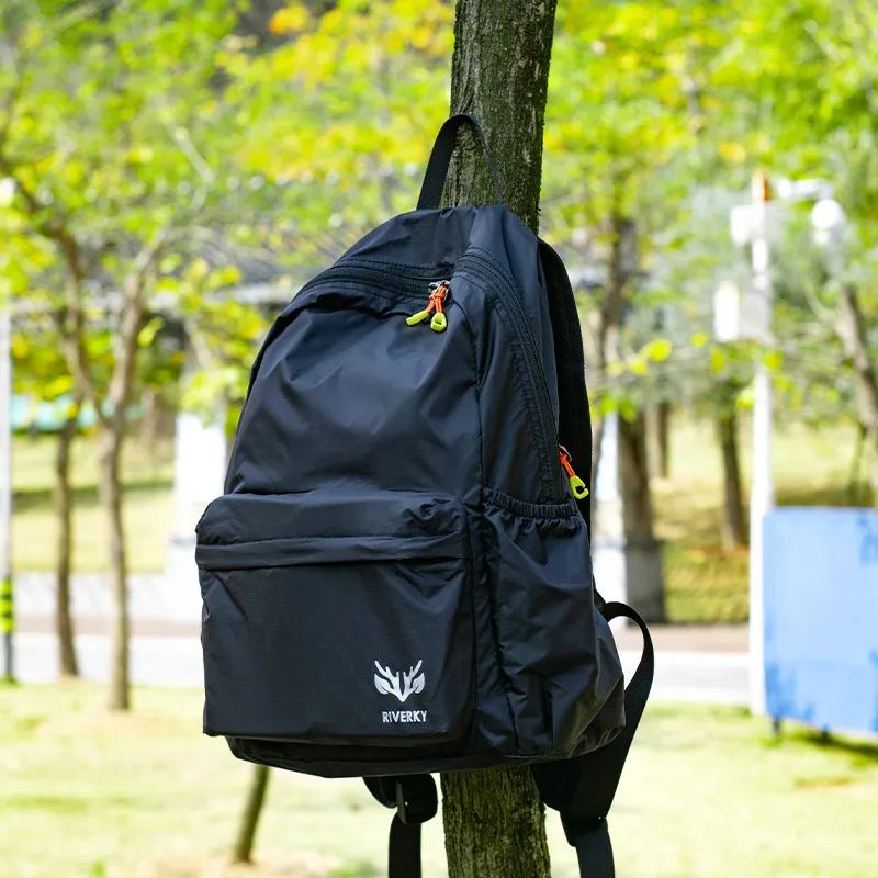 Jiang Qi Polyamide Backpack Unisex Multicolor-3