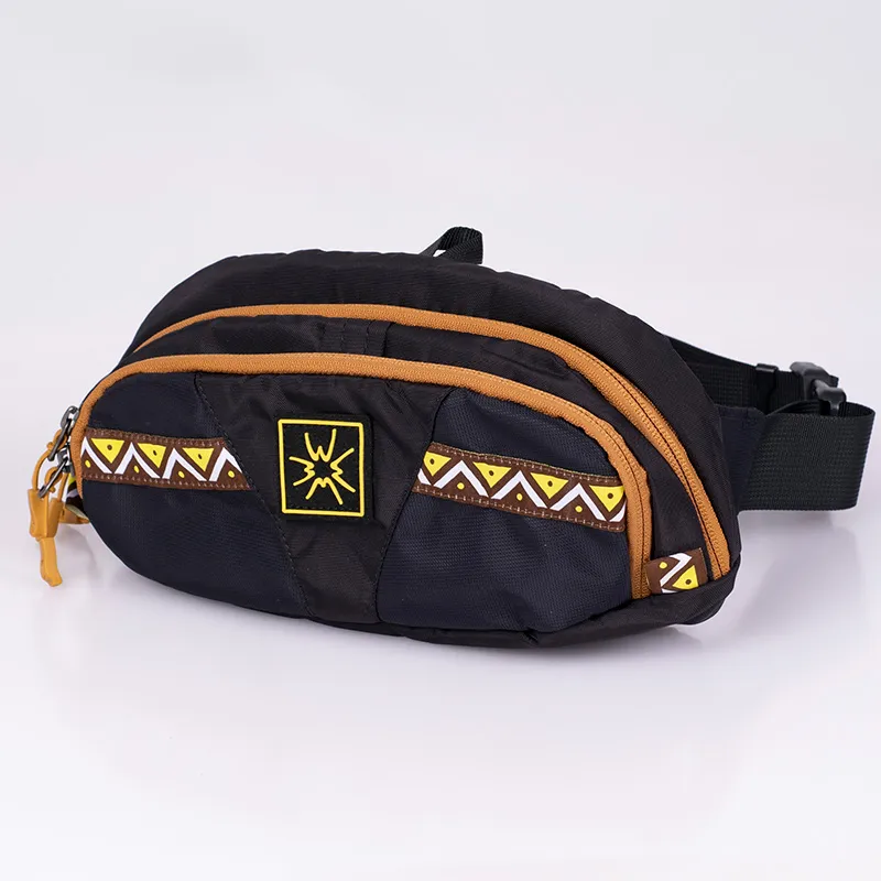 Jiang Qi Polyamide Fanny Pack Regular Unisex Multicolor-1