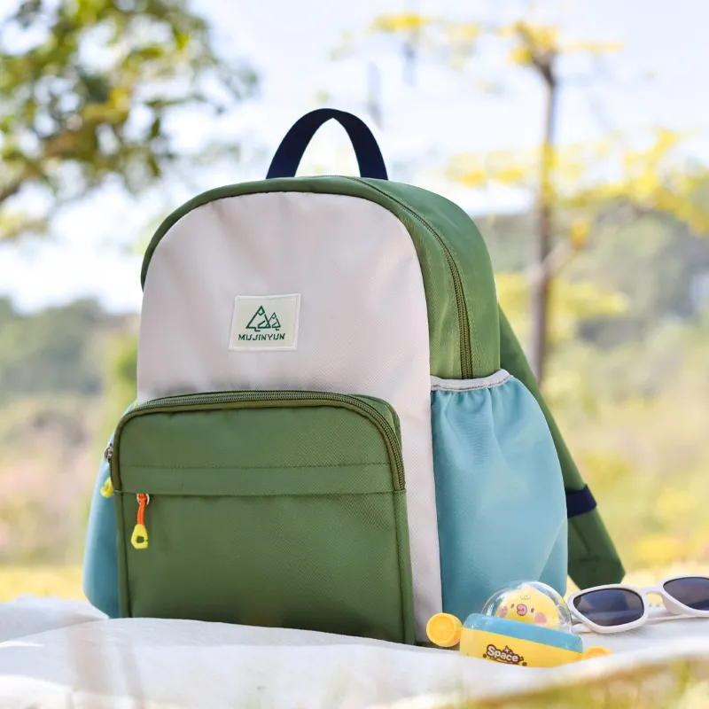 Jiang Qi Polyester Backpack Unisex Multicolor-10