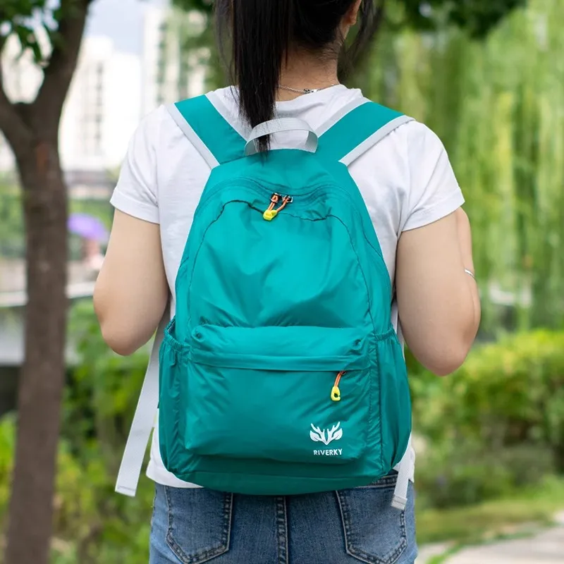 Jiang Qi Polyamide Backpack Unisex Multicolor-7