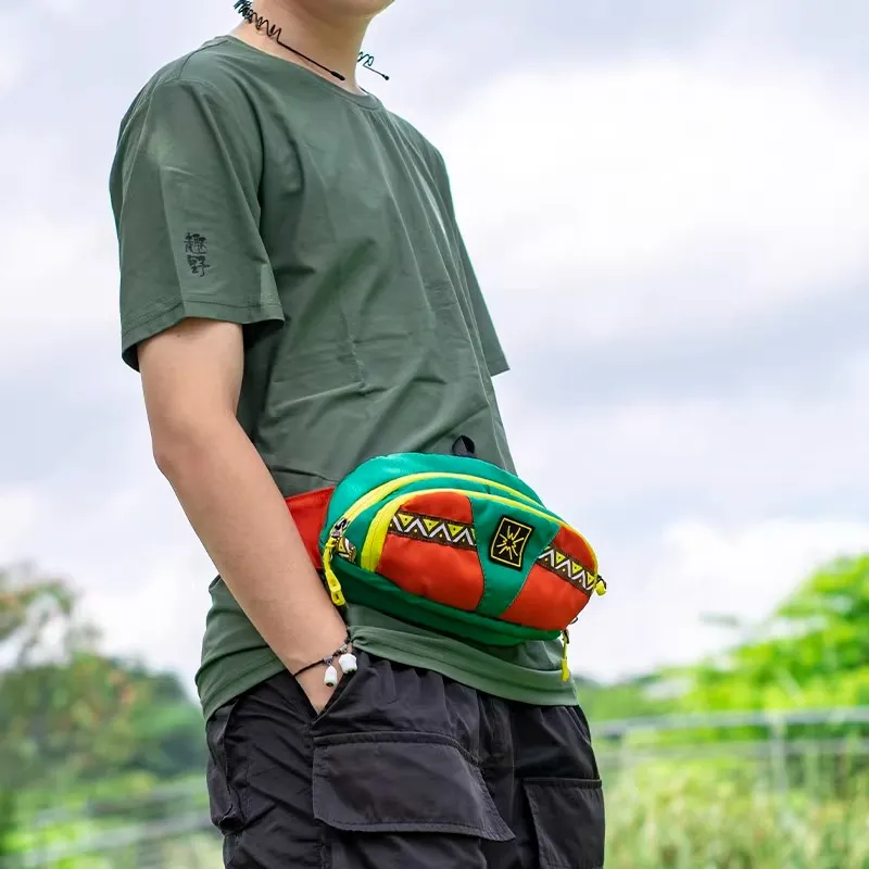 Jiang Qi Polyamide Fanny Pack Regular Unisex Multicolor-4