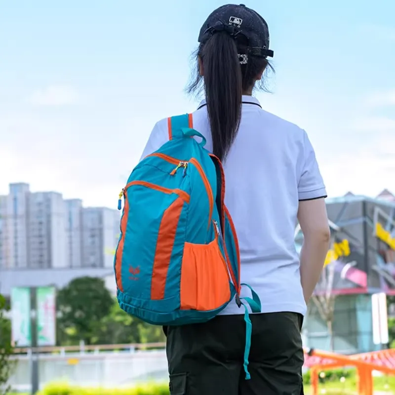 Jiang Qi Backpack Outdoor Bag Polyamide 25L Multicolor Unisex-4