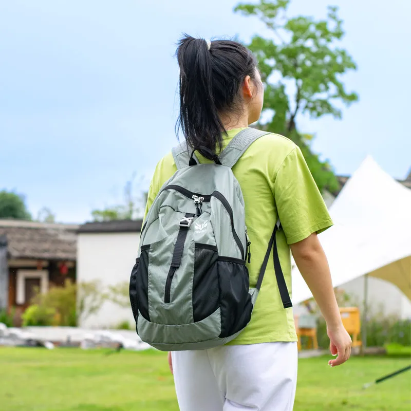 Jiang Qi Polyamide Backpack Unisex Multicolor-4