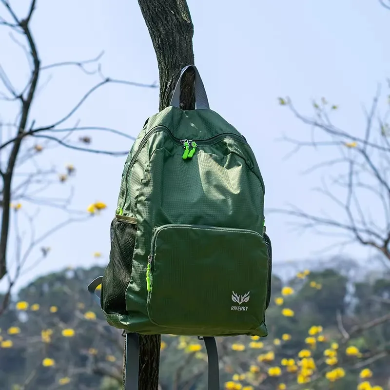 Jiang Qi Polyester Backpack Unisex Multicolor-11