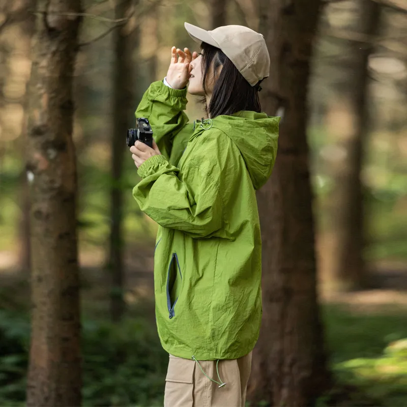 Deer Snake Jackets Coats Unisex Green-1
