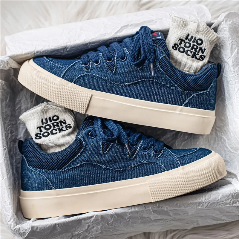 ADERSTAR Abrasion Resistant Low Top Skateboard Shoes Men's-12