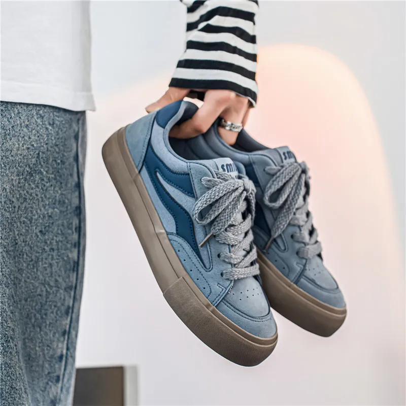 ADERSTAR Abrasion Resistant Low Top Skateboard Shoes Men's-8