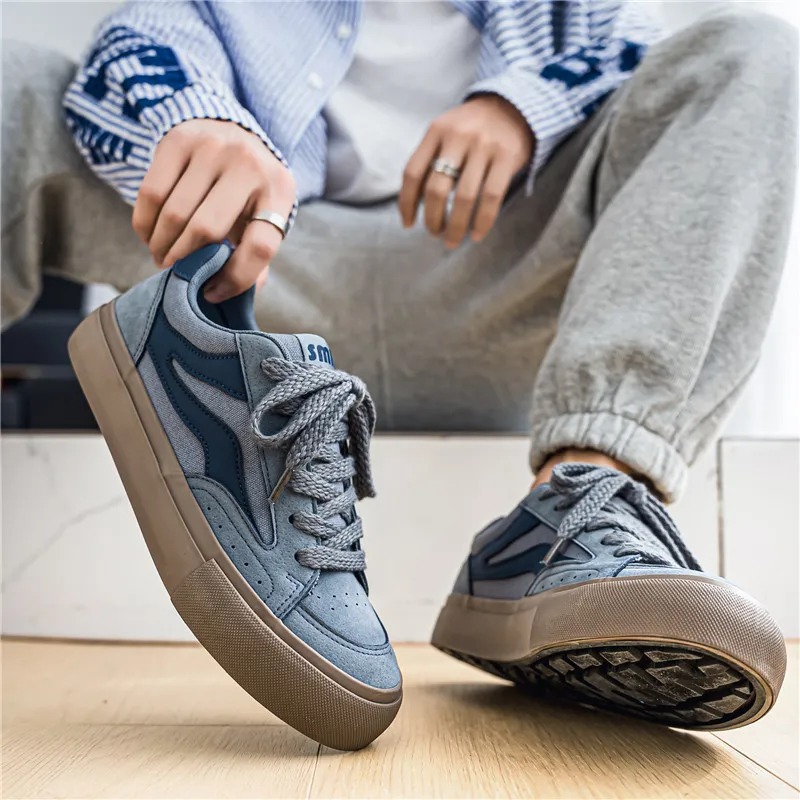ADERSTAR Abrasion Resistant Low Top Skateboard Shoes Men's-9