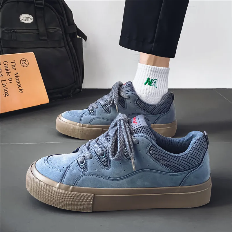 ADERSTAR Abrasion Resistant Low Top Skateboard Shoes Men's-9