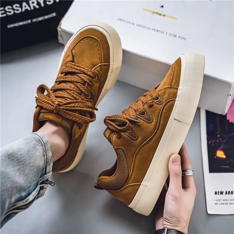 ADERSTAR Abrasion Resistant Low Top Skateboard Shoes Men's-22