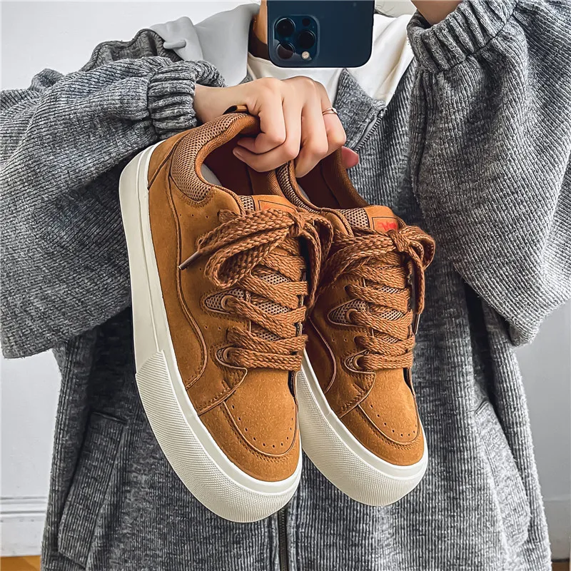ADERSTAR Abrasion Resistant Low Top Skateboard Shoes Men's-23
