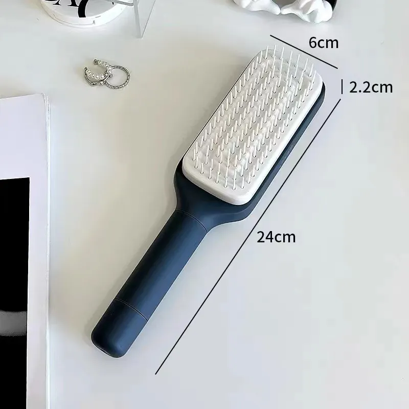 XIBI Rotating Adjustable Air Cushion Comb Hairdressing Tools Anti Static Smooth Hair-4