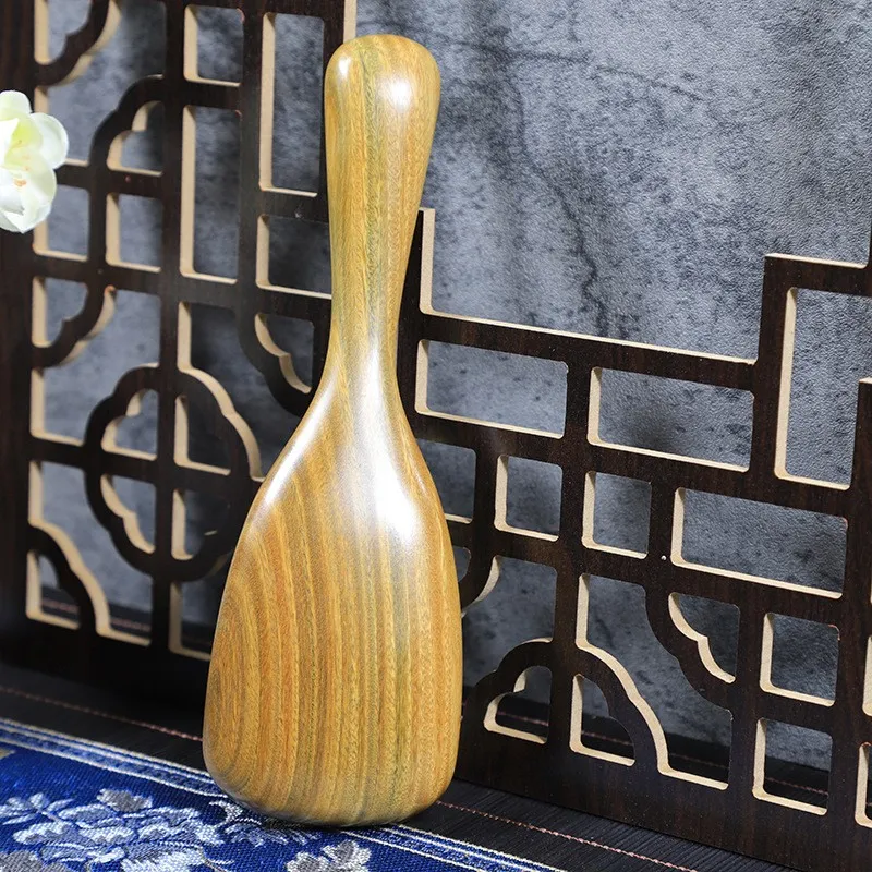 XIBI Sheep Horn Meridian 32 Pin Controller For Home Use Full Body All Meridians Sandalwood Comb Massage Head-2