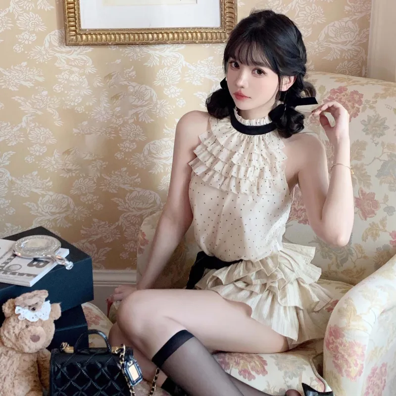 KUNZHUDAXIANG Skirt Set Women's-2