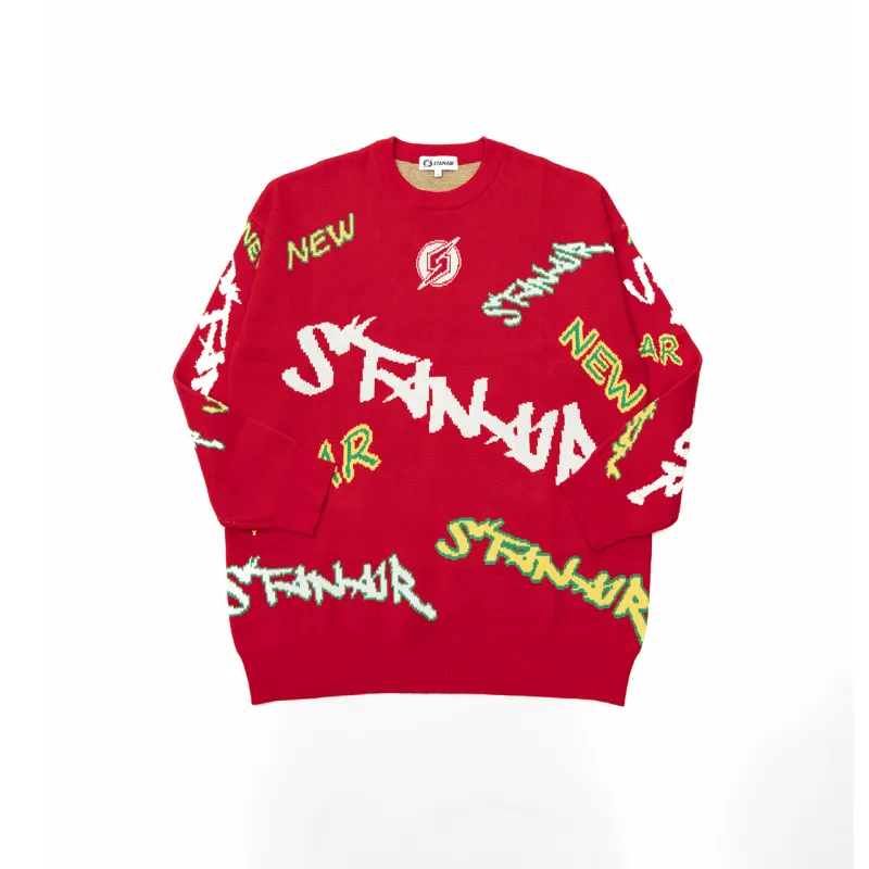 STANAIR Sweaters Unisex Red-1