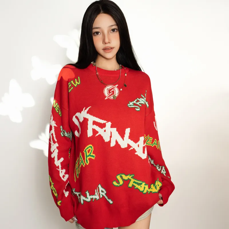 STANAIR Sweaters Unisex Red-6