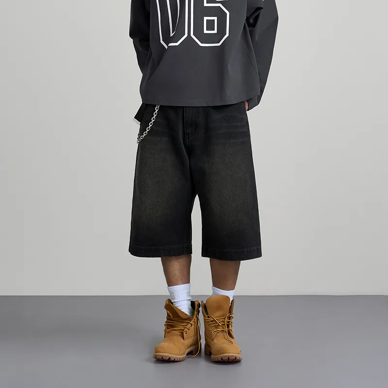 OCCUPY Denim Shorts Unisex-2