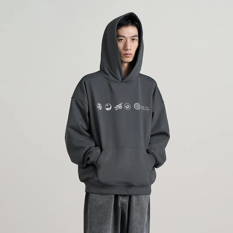 OCCUPY Sweatshirt Unisex Gray Blue-4