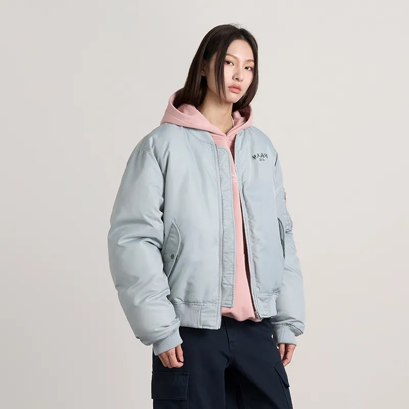 OCCUPY Basic Logo Series Puffer Jacket Unisex-6