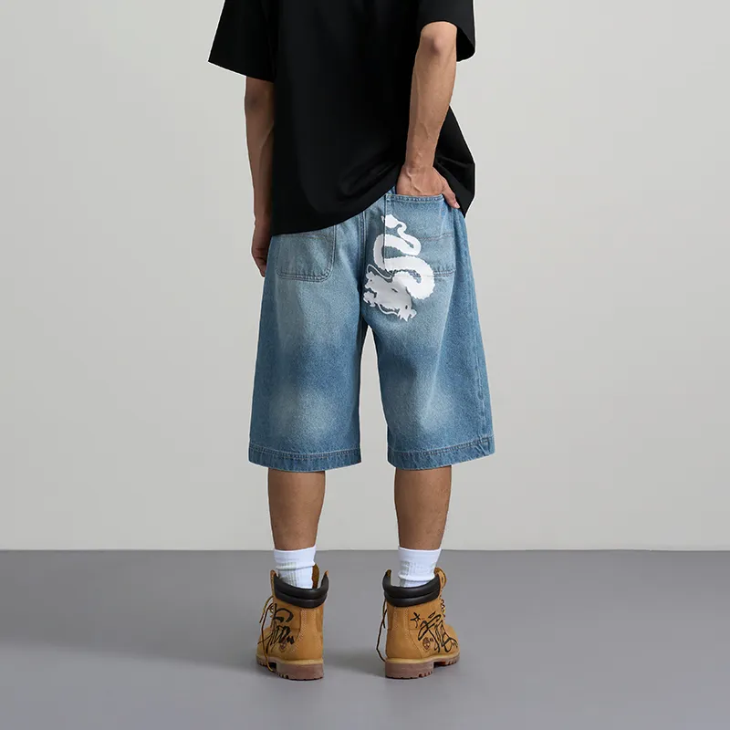 OCCUPY Denim Shorts Unisex-6