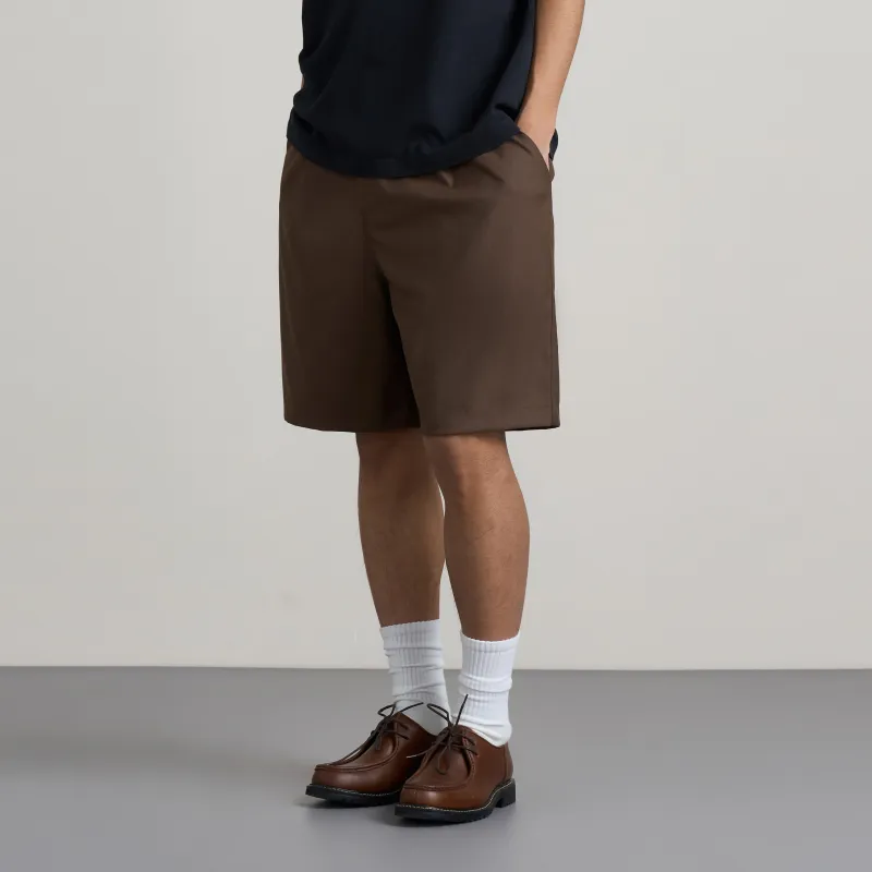 OCCUPY Casual Shorts Unisex Brown-3