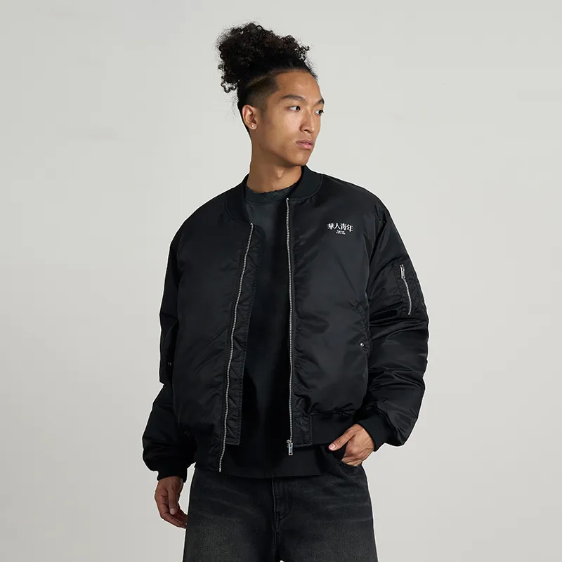 OCCUPY Basic Logo Series Puffer Jacket Unisex-3