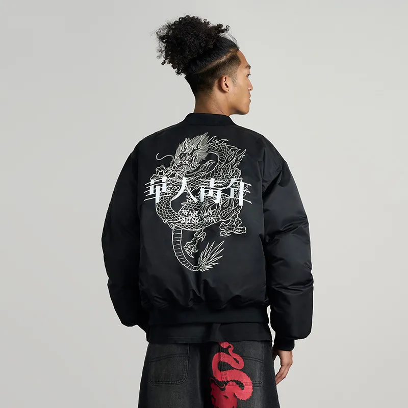 OCCUPY Basic Logo Series Puffer Jacket Unisex-2