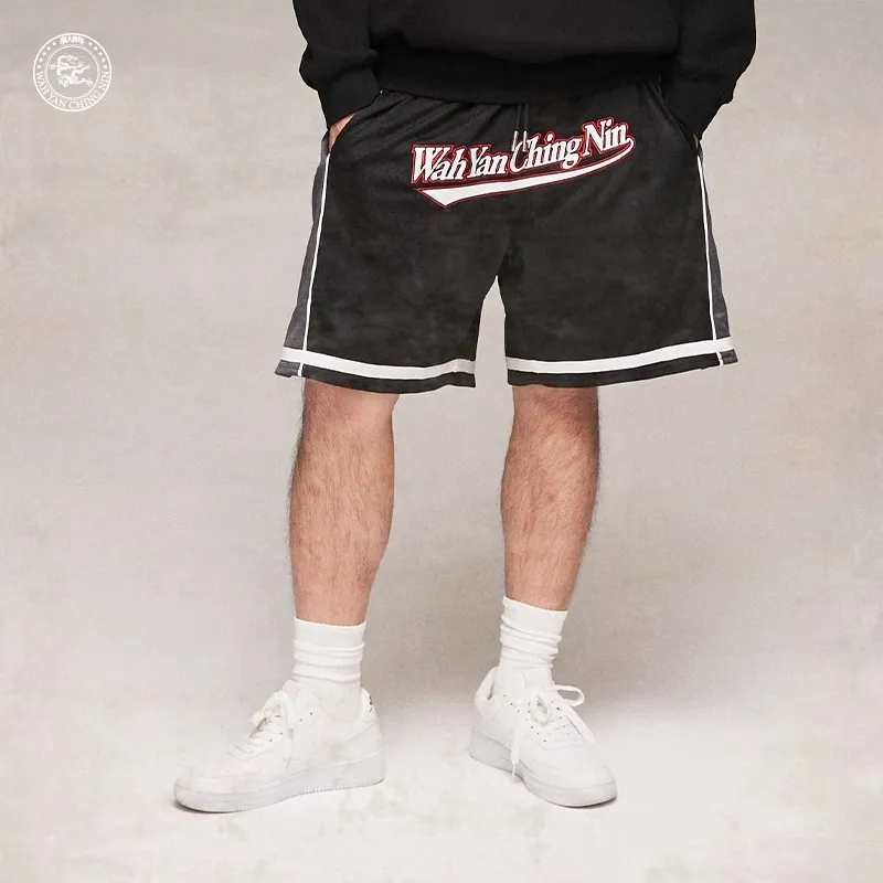 OCCUPY Casual Shorts Unisex Black-3