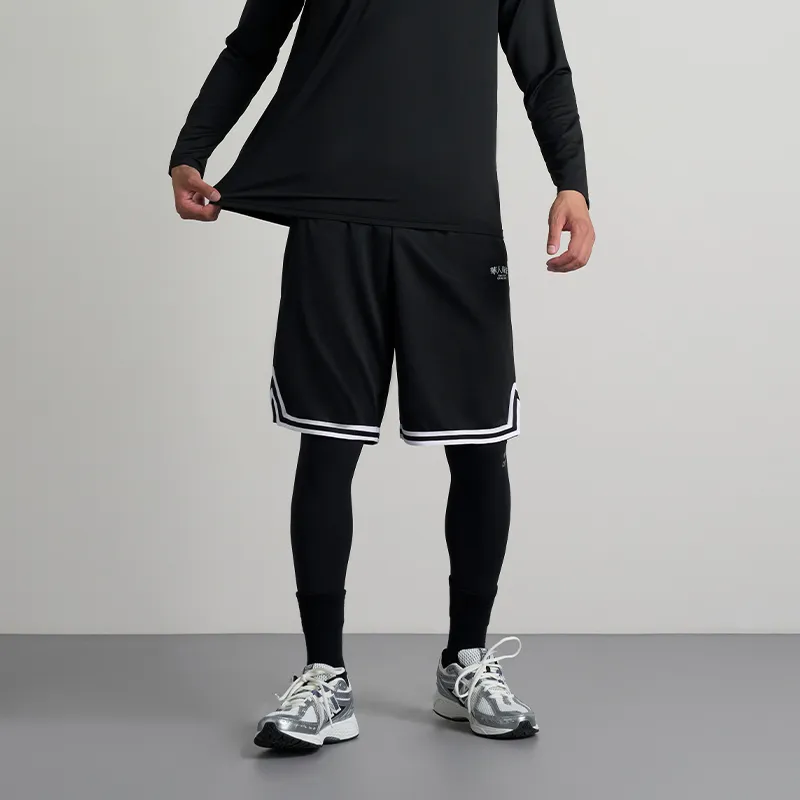 OCCUPY Sports Shorts Unisex Black-5