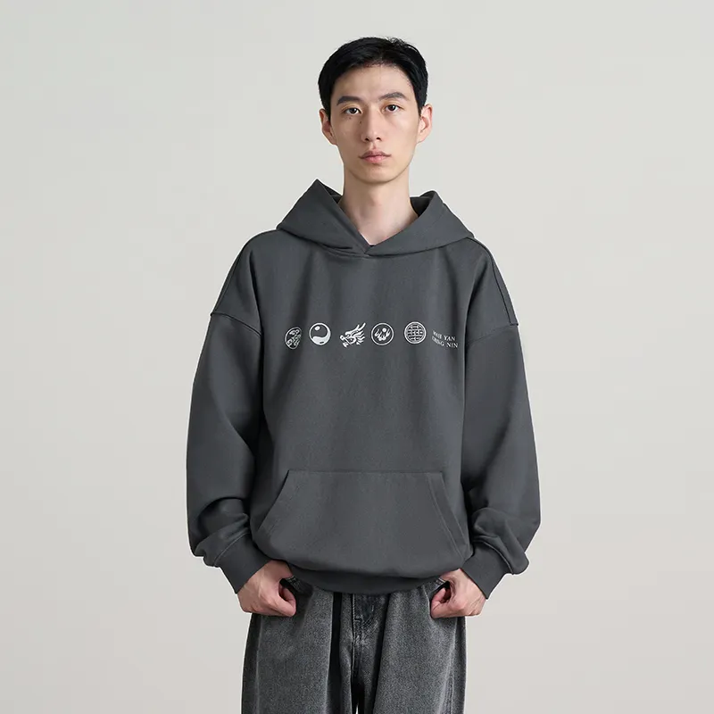 OCCUPY Sweatshirt Unisex Gray Blue-3