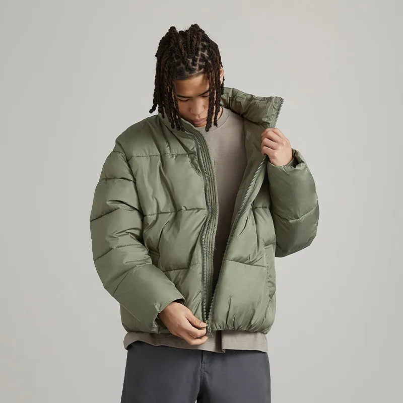 OCCUPY Classic Logo Puffer Jackets Unisex-6