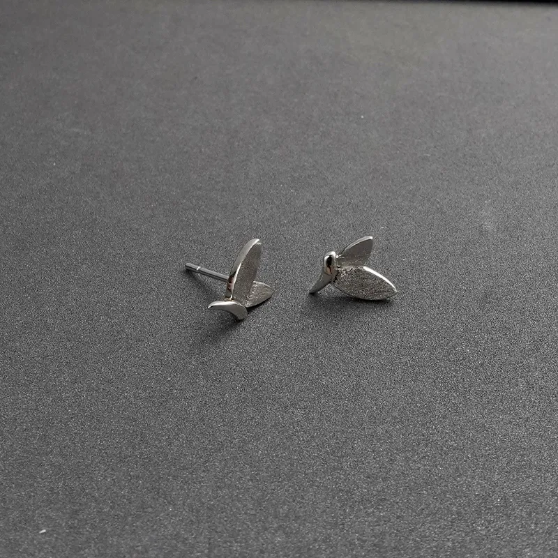 NAITANG S925 Silver Stud Earrings Unisex-2