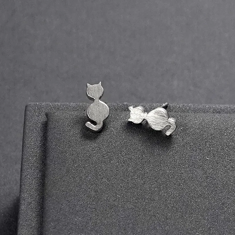 NAITANG S925 Silver Stud Earrings Unisex-3
