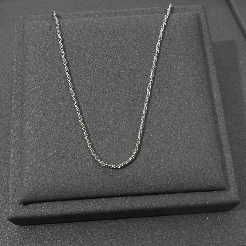 NAITANG S925 Silver Anklets Unisex-3