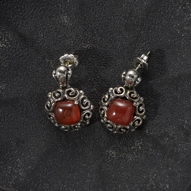 NAITANG S925 Silver Stud Earrings Unisex-4
