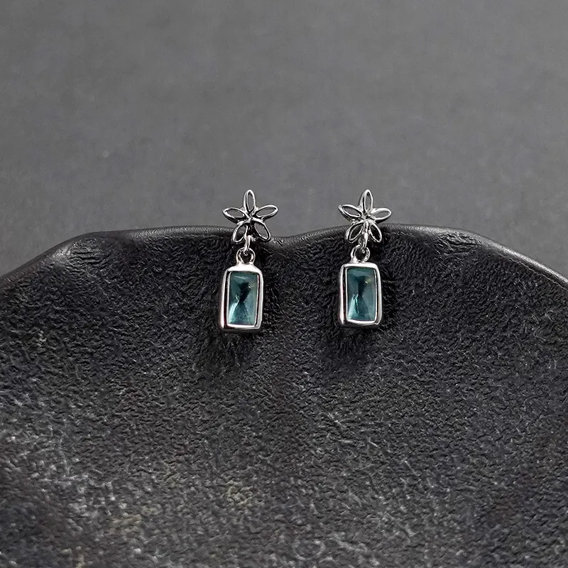 NAITANG S925 Silver Stud Earrings Unisex-3