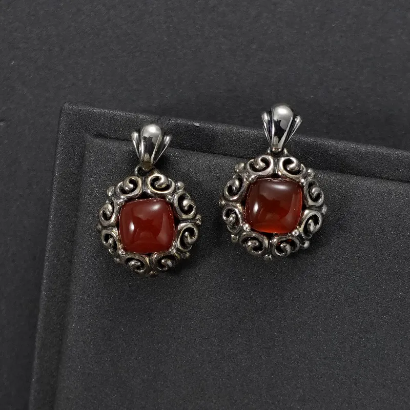 NAITANG S925 Silver Stud Earrings Unisex-3